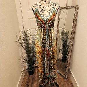 Multi Color Handkerchief Dress